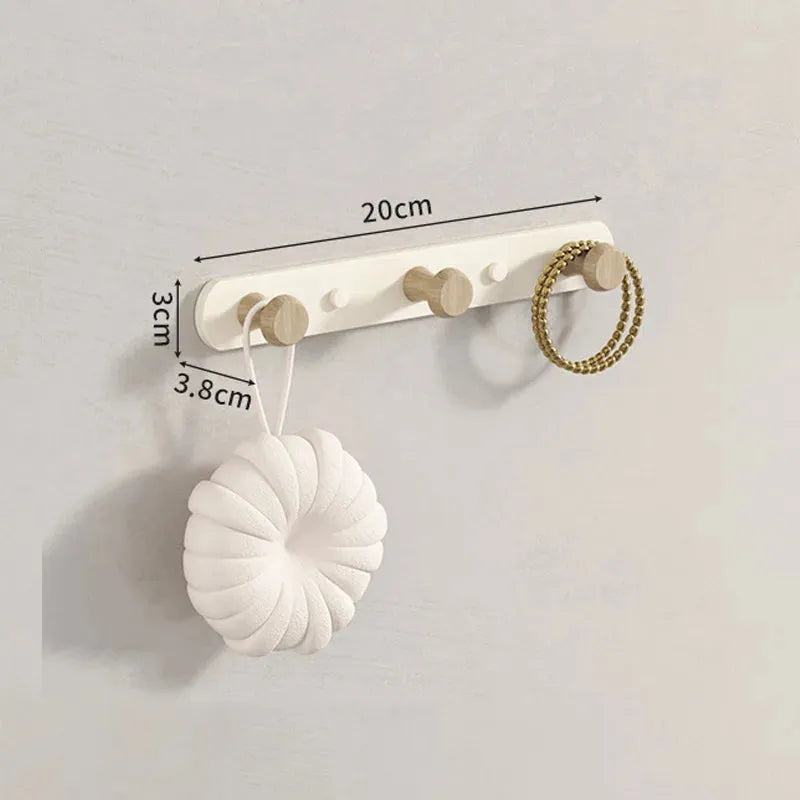 Crochet Porte Manteau Blanc – Image 4