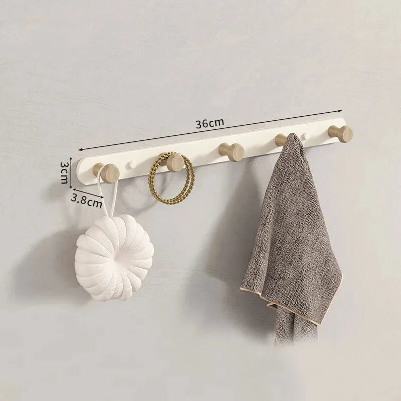 Crochet Porte Manteau Blanc – Image 6