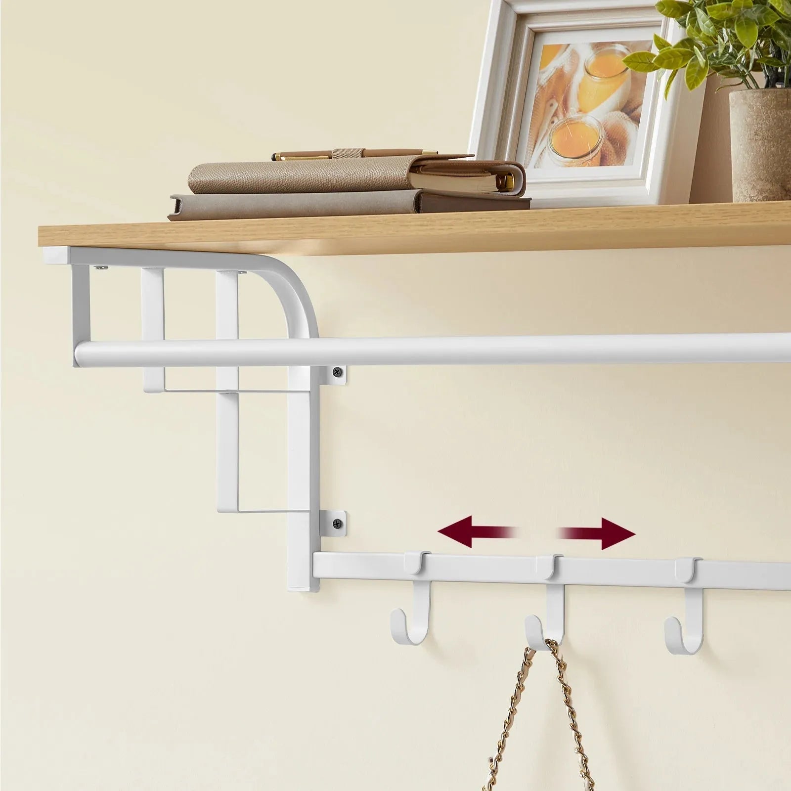 Porte Manteau avec Étagère – Image 3