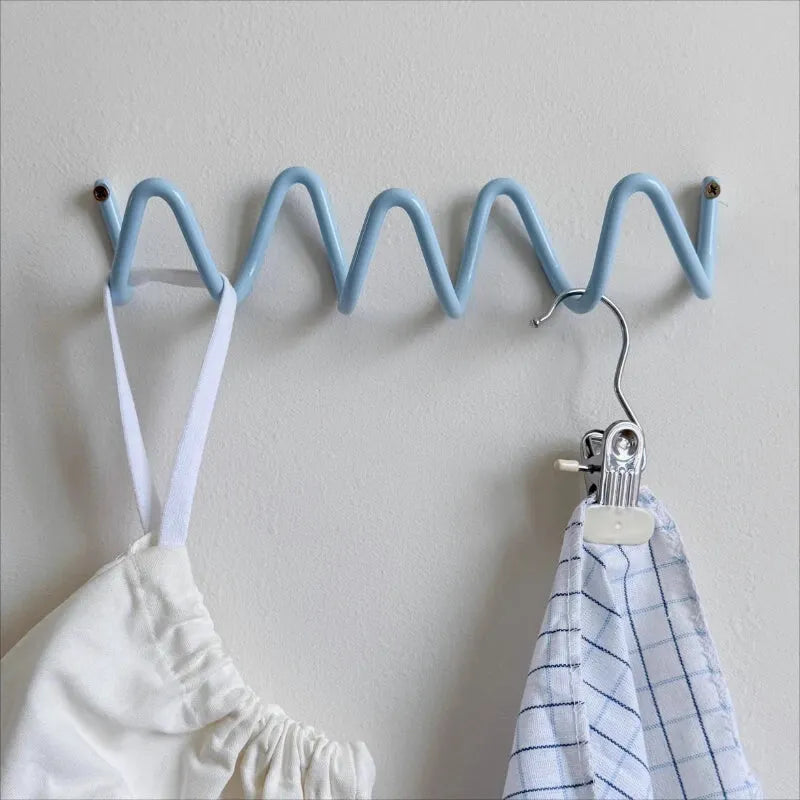 Porte Manteau Bleu