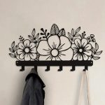 Porte Manteau Fleur