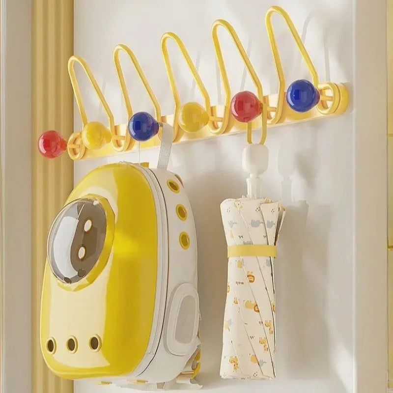 Porte Manteau Jaune