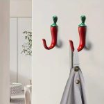 Porte Manteau Rouge
